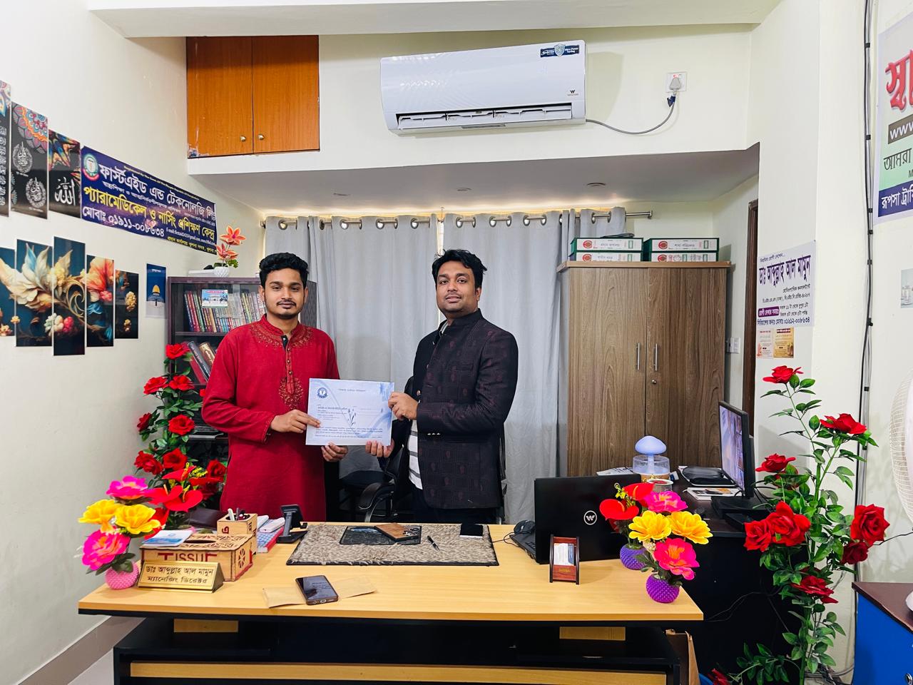 দক্ষ স্বাস্থ্যকর্মী গড়ে তোলাই আমাদের লক্ষ্য